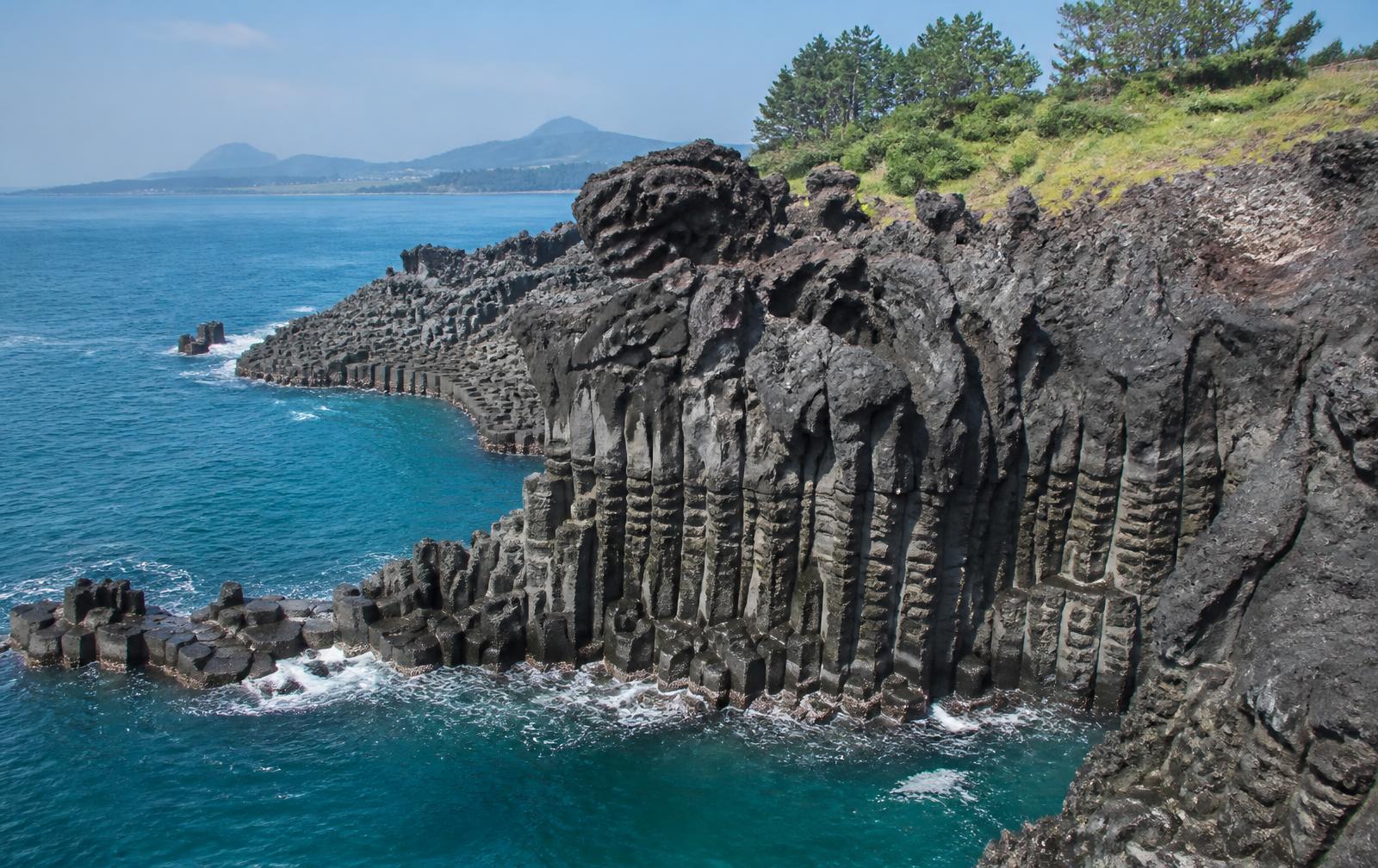 Jeju Island coastal scenery